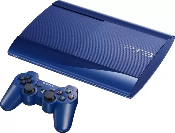 Matériel PlayStation 3 - PlayStation 3 Super Slim Azure Blue
