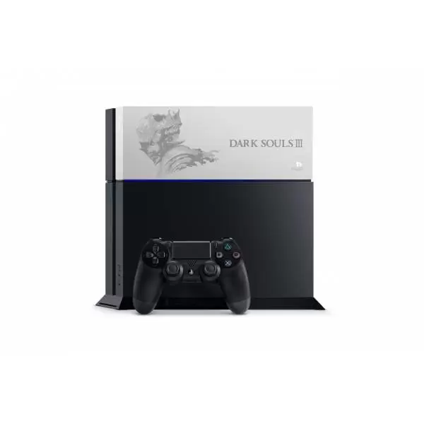 PS4 Stuff - PlayStation 4 - Glacier White - Dark Souls III Cinder Knight