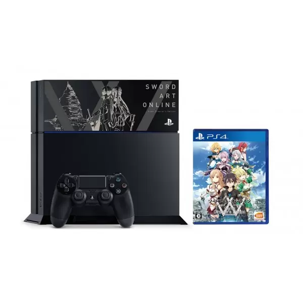 Matériel PS4 - PlayStation 4 - Jet Black - Sword Art Online - Aindcrad