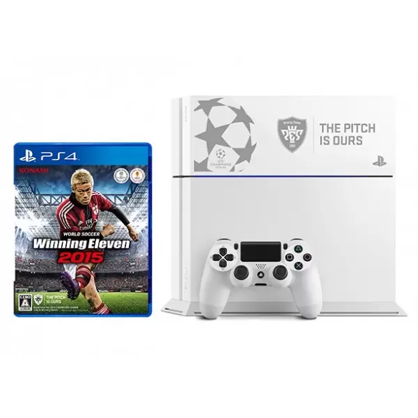 PS4 Stuff - PlayStation 4 - Glacier White - World Soccer Winning Eleven 2015 UEFA Champion\'s League