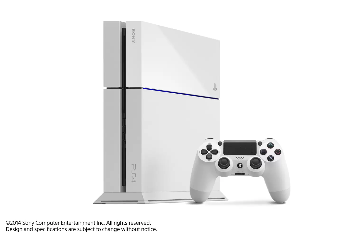 PS4 Stuff - PlayStation 4 - Glacier White