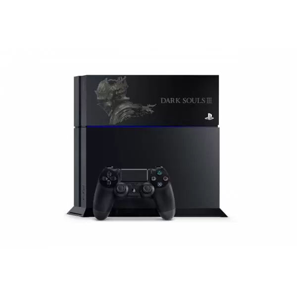 PS4 Stuff - PlayStation 4 - Jet Black - Dark Souls III Cinder Knight