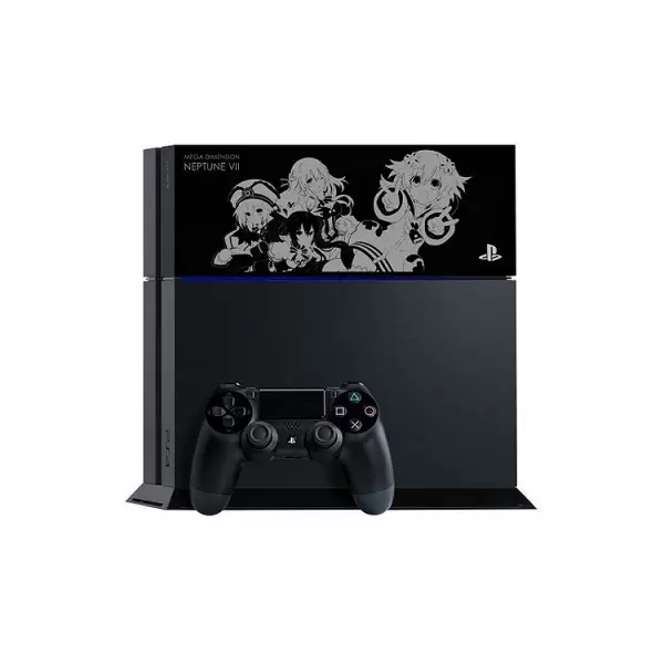 PS4 Stuff - PlayStation 4 - Jet Black - Mega Dimension Neptune VII Godess