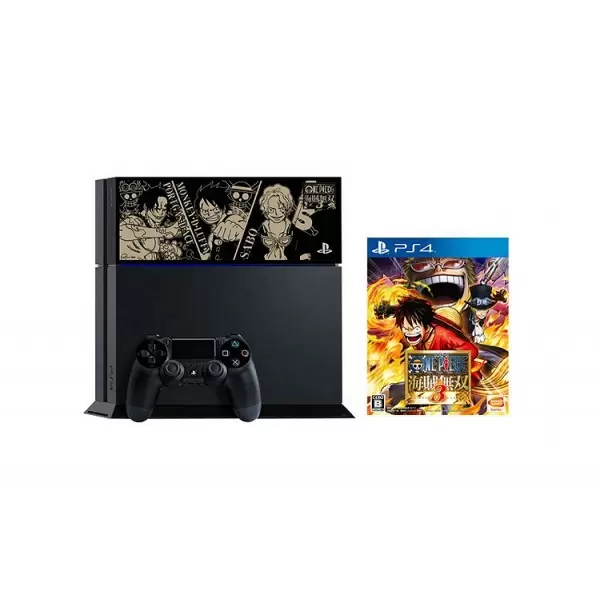 Matériel PS4 - PlayStation 4 - Jet Black - One Piece Kaisoku Musou
