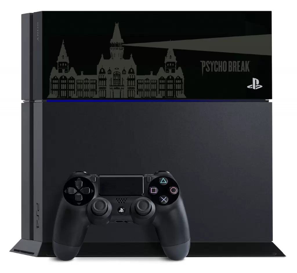 PS4 Stuff - PlayStation 4 - Jet Black - Psycho Break
