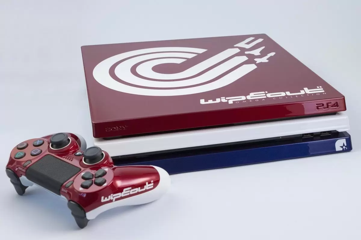 PS4 Stuff - PlayStation 4 Pro - Wipeout Edition