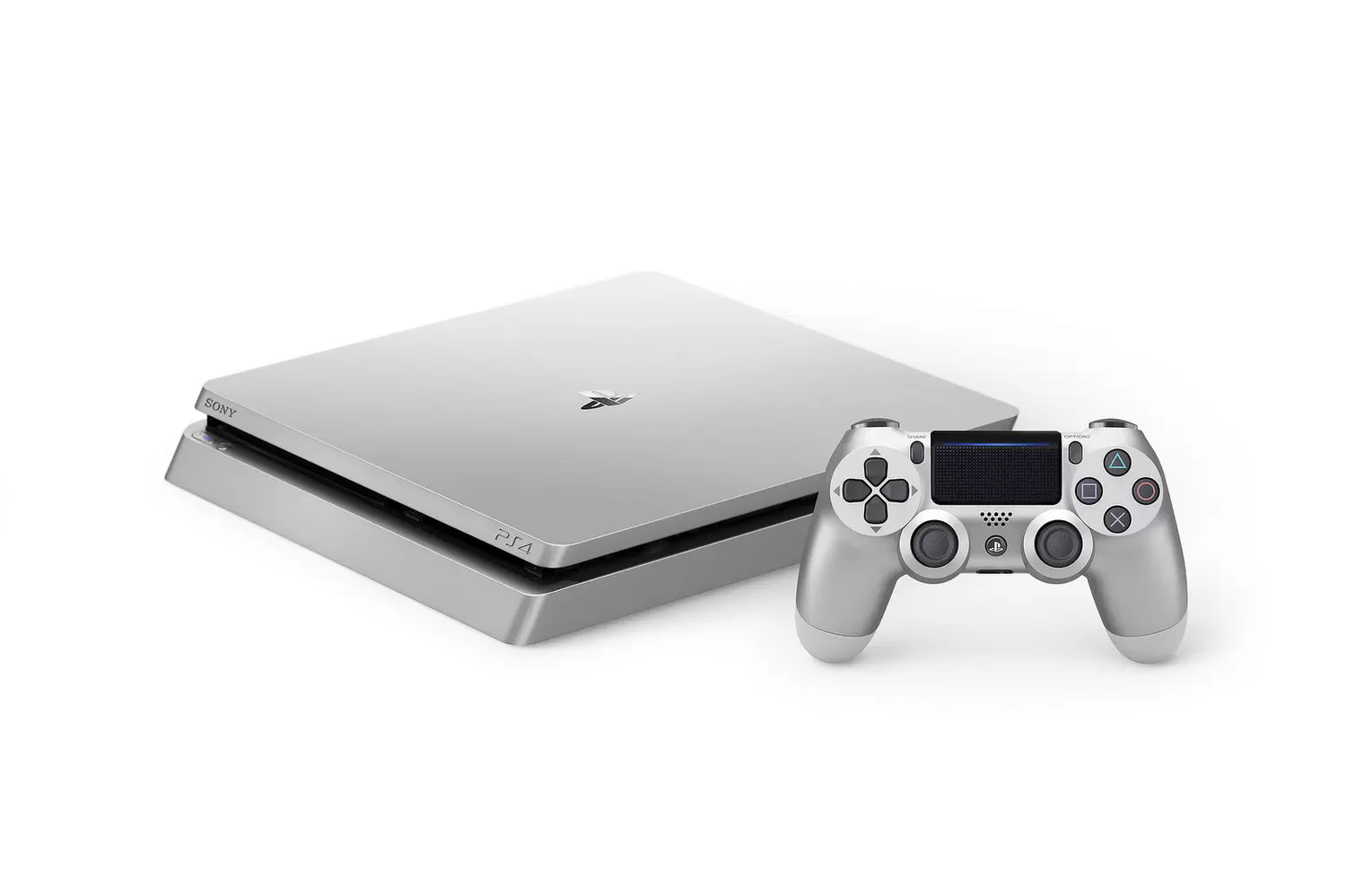 PS4 Stuff - PlayStation 4 Slim - Silver