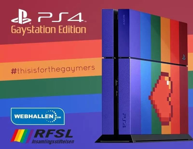 PS4 Stuff - PlayStation 4 - The Sony GayStation