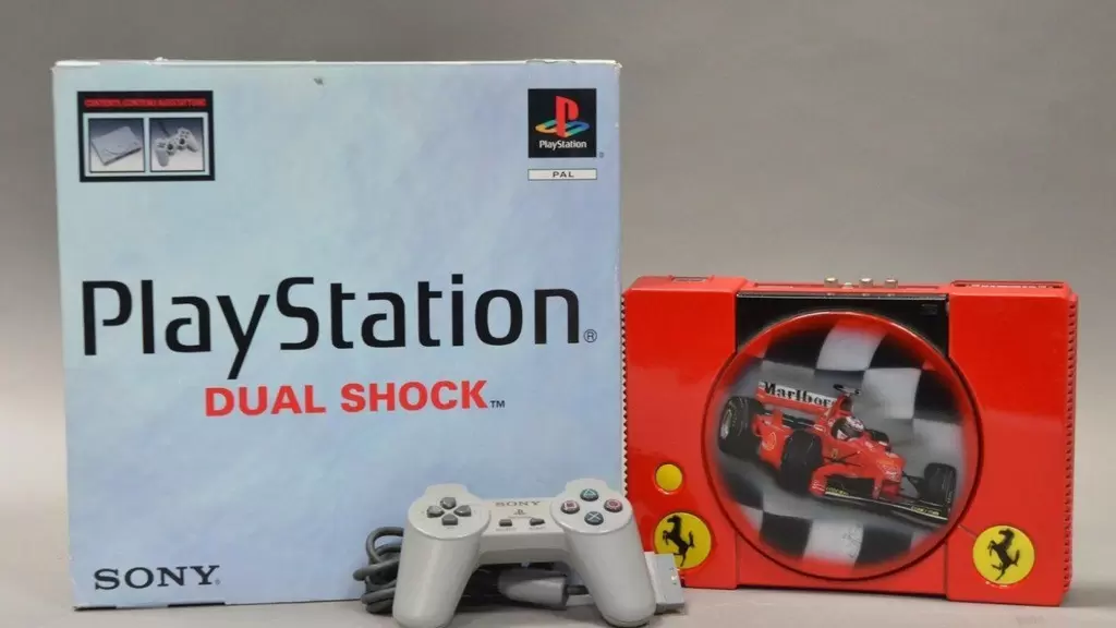 PlayStation material - PlayStation Ferrari Formula One 98