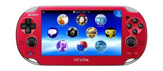 PS Vita Stuff - PS Vita Cosmic Red