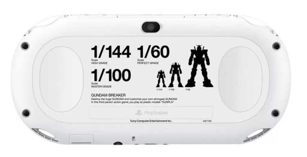 PS Vita Stuff - PS Vita Slim Gundam Breaker Starter Pack