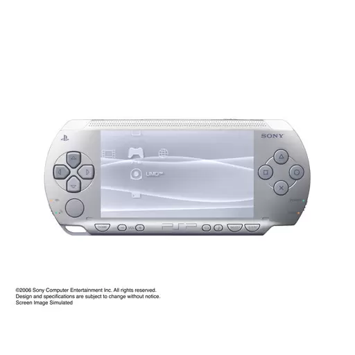 PSP Stuff - PSP 1000 Ice Silver