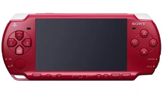 PSP Stuff - PSP 2000 Deep Red