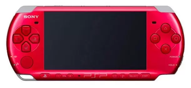 PSP Stuff - PSP 3000 Carnival Radiant Red