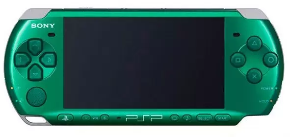 Matériel PSP - PSP 3000 Carnival Spirited Green