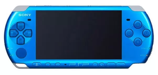 PSP 3000 Carnival Vibrant Blue - PSP Stuff