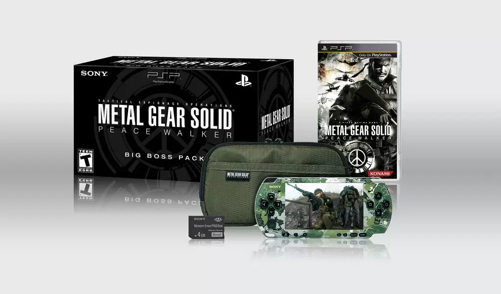 Matériel PSP - PSP 3000 Metal Gear Solid Big Boss