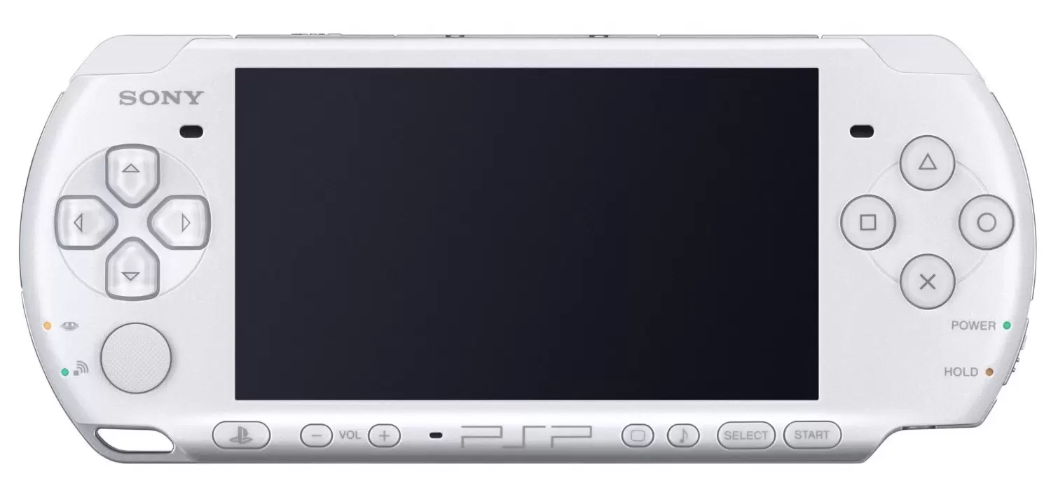 PSP 3000 Pearl White - PSP Stuff
