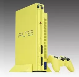 Matériel PlayStation 2 - PlayStation 2 - Automotive Edition - Light Yellow