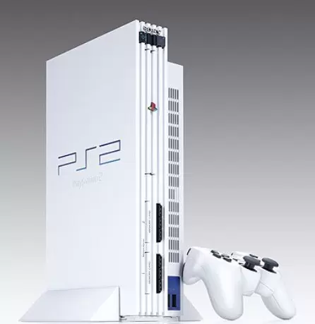 PlayStation 2 Stuff - PlayStation 2 - Automotive Edition - Snow White (aka Ceramic white)