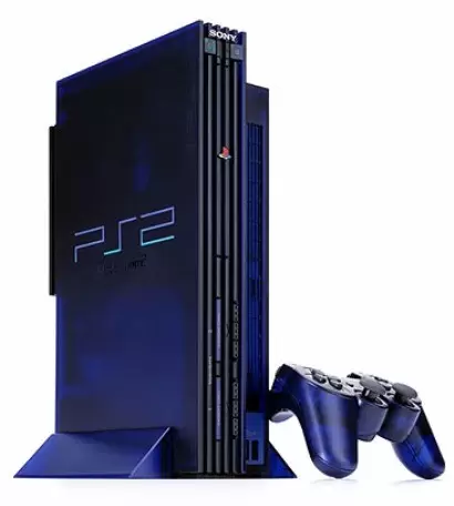 PlayStation 2 Stuff - PlayStation 2 Midnight Blue