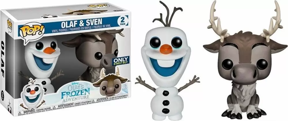 POP! Disney - Olaf and Sven 2 Pack