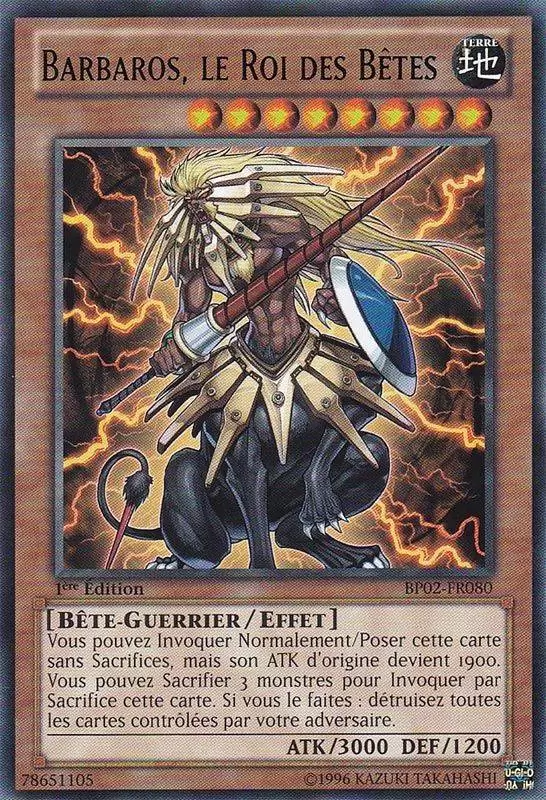 Battle Pack 2 : La Guerre des Géants BP02 - Barbaros, le Roi des Bêtes