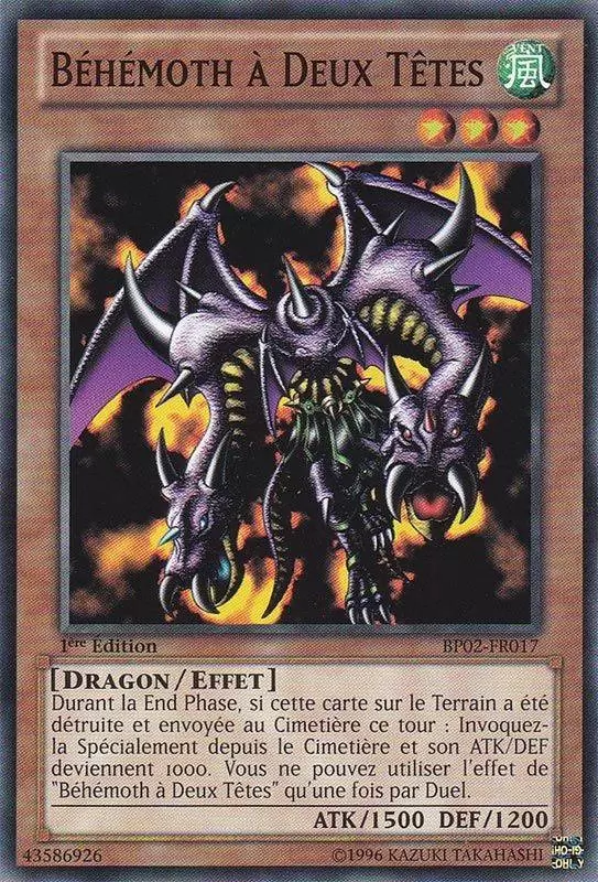 Battle Pack 2 : La Guerre des Géants BP02 - Béhémoth à Deux Têtes