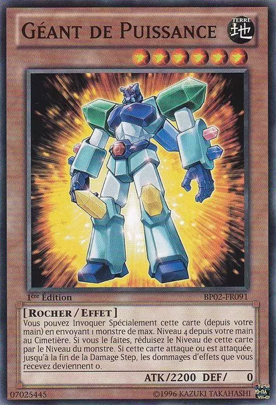 Battle Pack 2 : La Guerre des Géants BP02 - Géant de Puissance