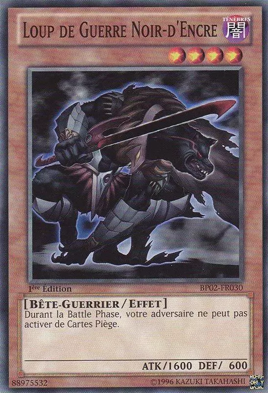 Battle Pack 2 : La Guerre des Géants BP02 - Loup de Guerre Noir-d\'Encre