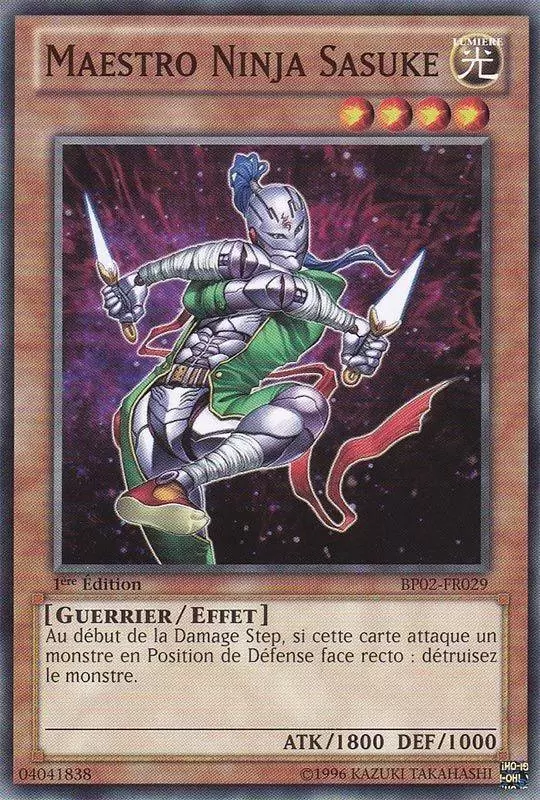 Battle Pack 2 : La Guerre des Géants BP02 - Maestro Ninja Sasuke