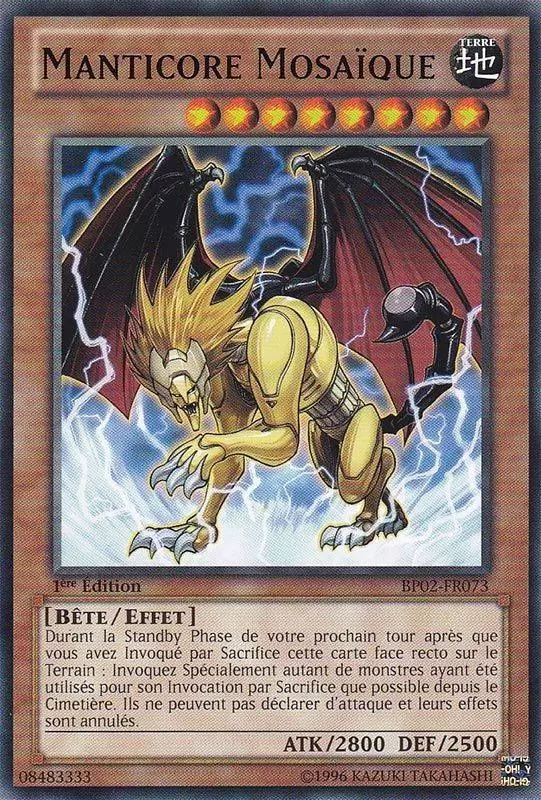 Battle Pack 2 : La Guerre des Géants BP02 - Manticore Mosaïque