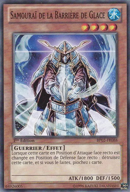 Battle Pack 2 : La Guerre des Géants BP02 - Samouraï de la Barrière de Glace
