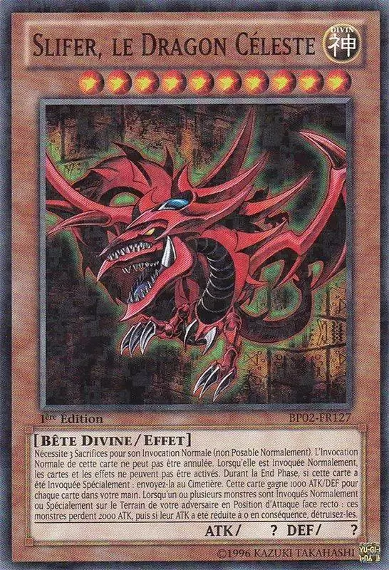 Battle Pack 2 : La Guerre des Géants BP02 - Slifer, le Dragon Céleste