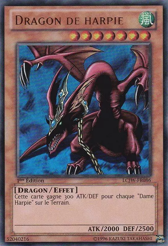 Collection Légendaire 4 : Le Monde de Joey LCJW - Dragon de Harpie