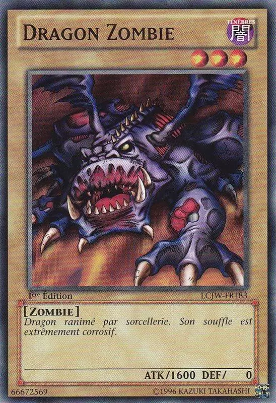 Collection Légendaire 4 : Le Monde de Joey LCJW - Dragon Zombie