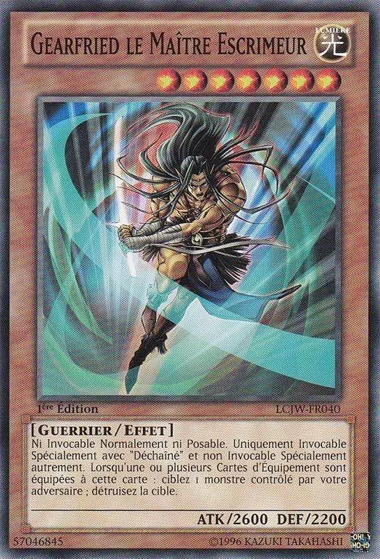 Collection Légendaire 4 : Le Monde de Joey LCJW - Gearfried le Maître Escrimeur