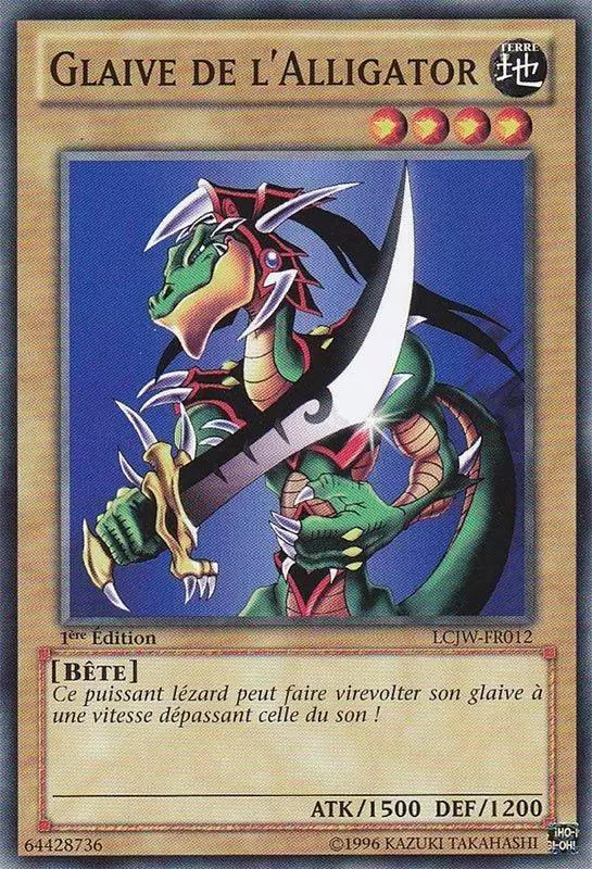 Collection Légendaire 4 : Le Monde de Joey LCJW - Glaive de l\'Alligator