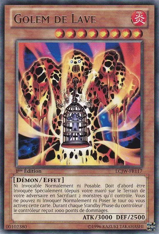 Collection Légendaire 4 : Le Monde de Joey LCJW - Golem de Lave