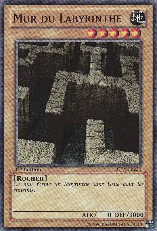 Collection Légendaire 4 : Le Monde de Joey LCJW - Mur du Labyrinthe