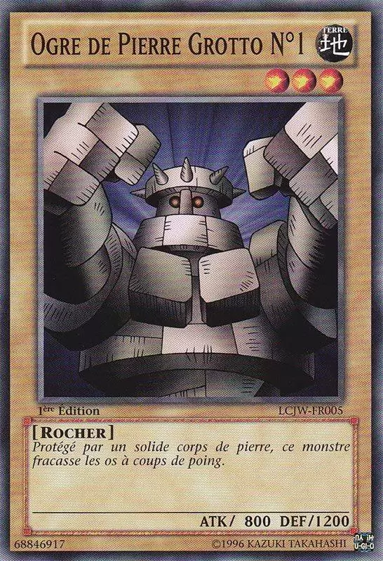 Collection Légendaire 4 : Le Monde de Joey LCJW - Ogre de Pierre Grotto N°1