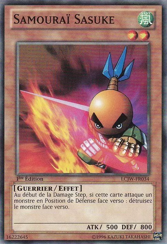 Collection Légendaire 4 : Le Monde de Joey LCJW - Samuraï Sasuke