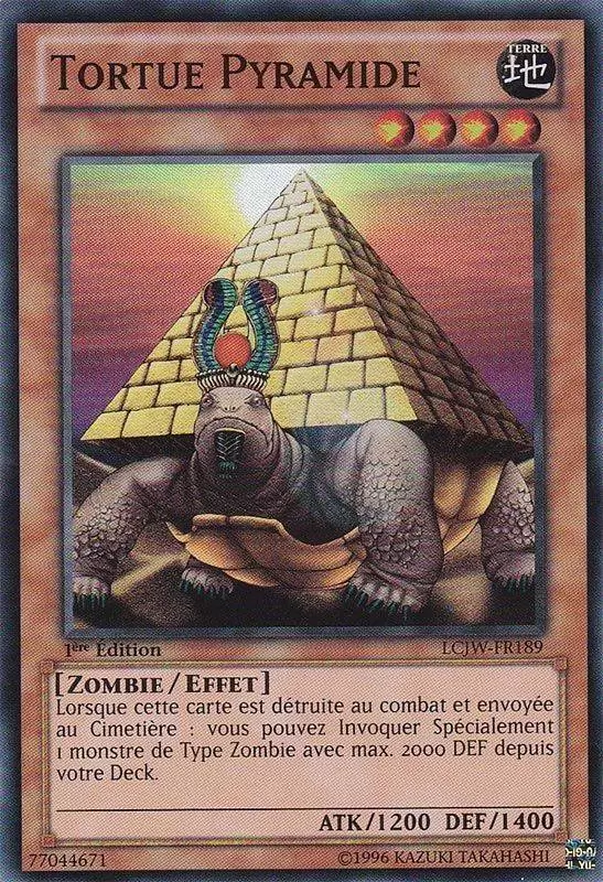 Collection Légendaire 4 : Le Monde de Joey LCJW - Tortue Pyramide