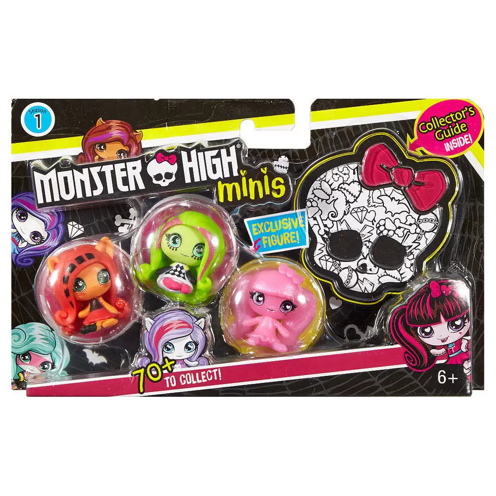 Monster High Minis: Season 1 - Monster High minis 3-pack #01