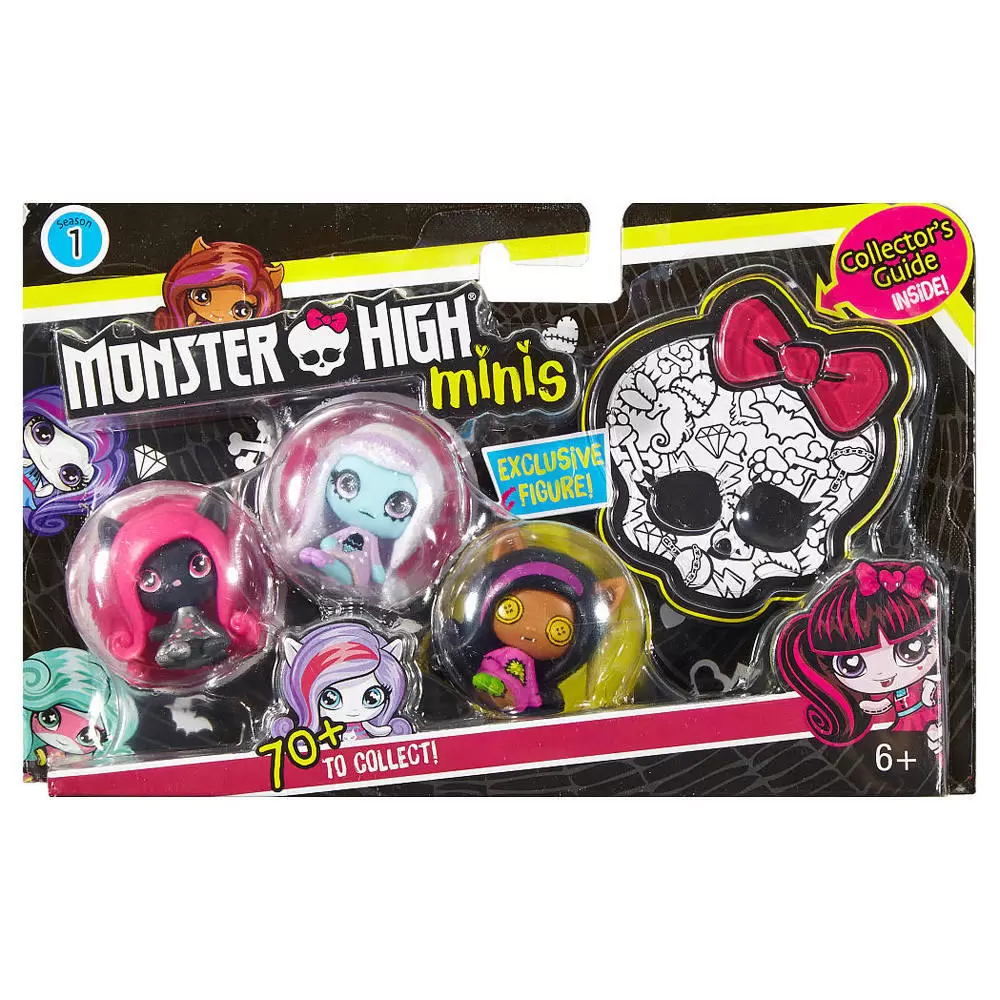 Monster High Minis : Saison 1 - Monster High minis 3-pack #02