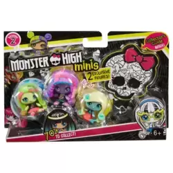 Monster High minis 3-pack #07
