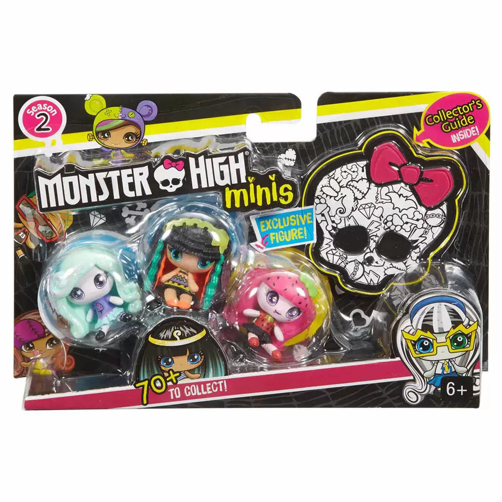 Monster High Minis : Saison 2 - Monster High minis 3-pack #08