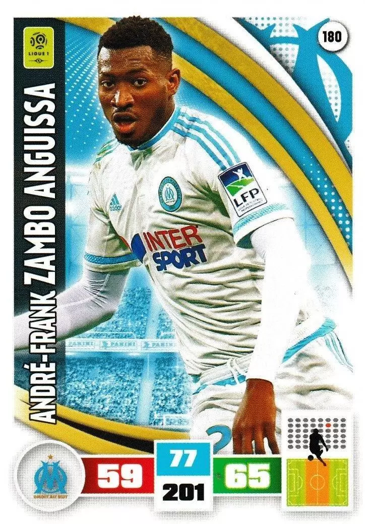 Adrenalyn XL Foot 2016-2017 - André-Frank Zambo Anguissa - Olympique de Marseille