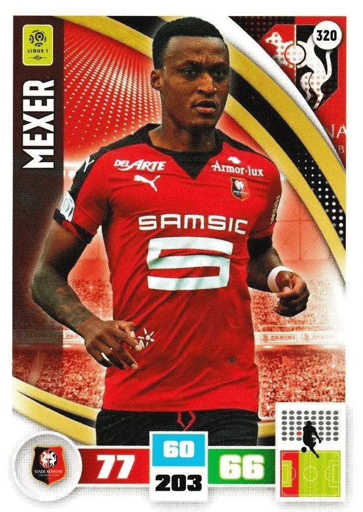 Adrenalyn XL Foot 2016-2017 - Mexer - Stade Rennais FC