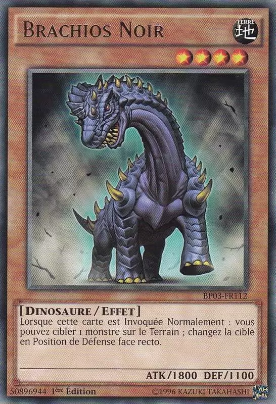 Battle Pack 3 : La Ligue des Monstres BP03 - Brachios Noir